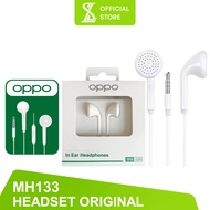 OPPO Headset ORI 99% With Mic Earphone Oppo MH133 ORI