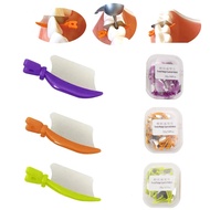 50pcs Dental Teeth Interproximal Protection Matrix Plastic Wedges with Metal Sheet Protection Steel 