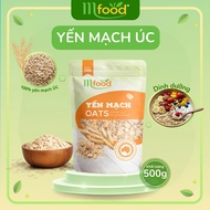 MFOOD Oats (BREAKABLE) 100% Imported From Australia - Rich in Fiber for a Long Time - 500g Bag