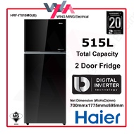 Haier 515 L Twin Inverter 2‑Door Refrigerator HRF‑IT515MG(B) | No‑Frost | DEO H‑DEO Fresh | Double M