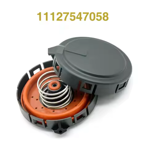 2 Pcs 11127547058 Crankcase Pressure Vent Regulating PVC Valve N62 For BMW E53 E60 E63 E65 545i 550i