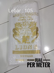 Kain Mori Liong Jual Harga Per Meter Lebar 105 cm Kain Kafan Kain Mori Kain Kaffan Kain Morri Liong 