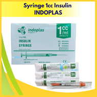 Disposable Insulin Syringe 1ml G-29×1/2″, INDOPLAS (100’s)