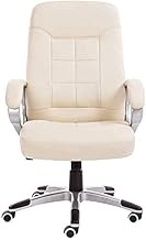 Boss Chair Boss Office Products Mid Back Executive Chair in Ergonomic Computer Chair Adjustable Seat Height (Color : Black) (White) (White) interesting