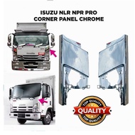 ISUZU NLR NPR PRO CORNER PANEL CHROME ISUZU CHROME ACCESSORIES ISUZU NPR PRO PIPI CRUM KROM PIPI COR