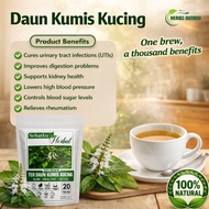 Cat's Whiskers Leaf Herbal Tea for Detoxification SEHATKU. Cat's Whiskers Leaf Tea, includes 20 tea 