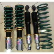 100% fully service and hi low bodyshift twin tube RedSuns kancil adjustable absorber（big sub) for kancil turbo or N/A