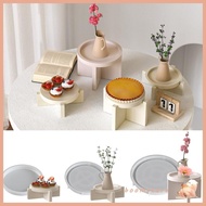 Boom Elegant Round Plate Shaped Sturdy Silicone Tray Offer Stability and Styles for Coffee Shops and