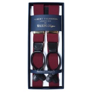 吊帶 Albert Thurston 酒紅色 原裝正品 英國製造 紳士 suspender