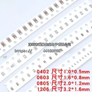 ((One Set Multiple Pieces) 0402/0603/0805/1206 Chip Capacitor