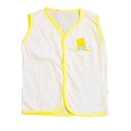 Yellow Sleeveless (6 pcs.) Baby Clothes Cotton with Print Damit Pambata Spend Wise Depot