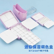 Watercolor Paint Box Acrylic Watercolor Paint Box Small Art Student Outdoor Portable Paint Box Water