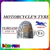 TAYAR CTH72 110/70-17 TUBELESS CHEETAH TYRE | CHEETAHKING TYRE (KIN72)