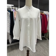 BLOUSE LESS IRON COTTON