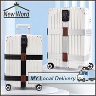 Luggage Strap Adjustable Travel Buckle Baggage/Luggage Strap with Lock Luggage Strap Belt Luggage Be