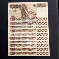 Uang Lama Set Lengkap Emisi Sasando 500 Rupiah 1992-2001 (10 Lembar)
