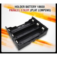 3x 18650 Battery Holder 3 Slot Battery Holder Plate Plate Plate