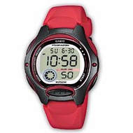 CASIO手錶專賣店 兒童數字錶LW-200-4A 紅色色 全新公司貨附發票