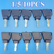 1/5/10Pcs JCB 3CX Ignition Start Keys Switch Starter Key for Excavator Most JCB Machine Digger Repla