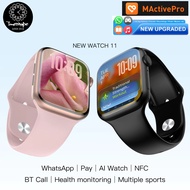 W11 Pro MicroWear Smartwatch | GPS, Waterproof, ChatGPT, Health Tracker, Bluetooth Call, NFC, Wirele