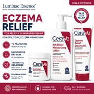 【B1G1】CeraVe Itch Relief Cream & Moisturizing Lotion | Eczema & Dry Itchy Skin| 236ml / 237ml / 340g