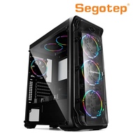 SEGOTEP LUX II MID-TOWER ATX CASING BLACK