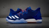 9527 ADIDAS D ROSE 7 LOW 果凍底 籃球鞋 低筒 玫瑰 BOOST BY4499 藍白色