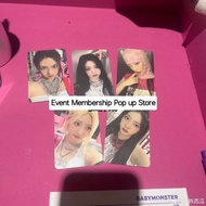 [PRE-ORDER] PHOTOCARD PC OFFICIAL BABYMONSTER 1ST FULL ALBUM DRIP POB MEMBERSHIP POP UP STORE BANDAN