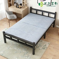 queen bed frame katil double decker single bed frameFolding Bed Single Bed Household Office Noon Break Bed Simple Bed Pl