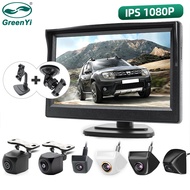 GreenYi Màn Hình 5 Inch AHD IPS 1920*1080P Độ Nét Cao 170 Độ Ánh Sao Camera Quan Sát Ban Đêm Cho Xe