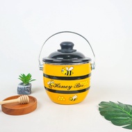 Maspion pot enamel honey bee pot Stainless Steel-18 cm