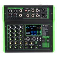 Professional  mixer 99DSPลูกเล่นมิกเซอร์ การแสดงเวทีสำหรับครอบครัวปรับเสียงออก 3EQ  บลูทูธ /mixer au