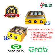KOMPOR PANGGANGAN SOSIS OMICKO / GRILL OMICKO 2 / 3 TUNGKU