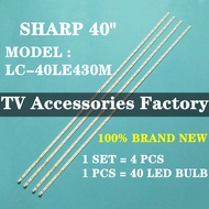 SHARP LC-40LE430M 40 INCH LED TV BACKLIGHT ( LAMP TV ) 40LE430M LC40LE430 LC-40LE430
