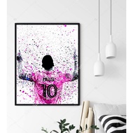 Lionel Messi Art - Hand Painted Art - Poster - Gift