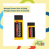 Mongol Eraser - Black Color Premium - Size B20 and B30