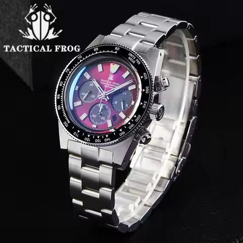 Tactical Frog Photokinetic Energy VS75B Diver Men's Watch 20Bar Waterproof 316L Steel Sapphire Quart