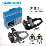 SHIMANO SPD-SL PD-R540 Bike Pedal Bike Platform Pedal SPD-SL System Road Pedal Including SH11 Cleats