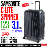 1 Day Delivery - SAMSONITE C-Lite Spinner 81/30 suitcase 81cm MIDNIGHT BLUE - No Return - No Refund - Only order if acceptable - Note colour is MIDNIGHT BLUE