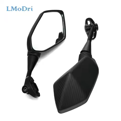 LMoDri Motorcycle Mirrors Racing Sport Bike Rear View Mirror For Honda CBR F4 F4i/RC51/ RVT1000 DD25
