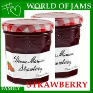 [NEW DATE] Combo 02 Bonne Maman STRAWBERRY Jam made in France, 2x370g - 02x STRAWBERRY Jam [+ Instan