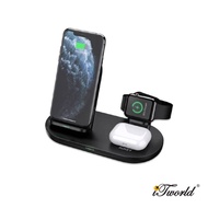 Aukey 3-in-1 AirCore Wireless Charging Station Stand Charging Dock LC-A3