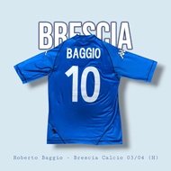 Jersey Kappa Brescia Home 2003/2004 Last Season Roberto Baggio