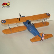 [lahomia] DIY Plane Model Collection Showcase Learning Educational Toys 1/33 Plane Model