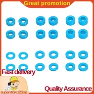 24Pcs M3 Screw Spacer Set 3mm Screws Flat Gasket Washer Spacer for  53539 TT02 TT01 XV01 XV02 RC Car