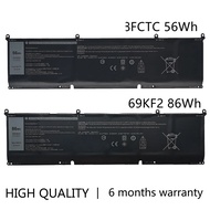 8FCTC 69KF2 70N2F DVG8M Battery For Dell Alienware M15 M17 R3,XPS 15 9500,G7 7500,For Precision 5550