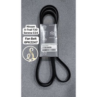( 100% Original ) Nissan Fan Belt 11720-6N200 for Nissan X-Trail T30 SERENA C24 - 6PK2247 ( 6PK2245 