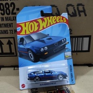 Hotwheels hot wheels ALFA Romeo GTV6 3.0 biru HTF13