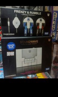 TakaraTomy Hasbro 變形金剛 Transformers Music Label Blaster  Soundwave 音波 mp3 連耳筒