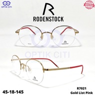 [Best Quality] Frame Kacamata Pria Wanita Bulat Titanium Rodenstock